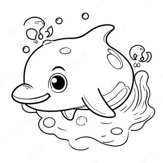 Sod Baby Delfin Farvelaegningsside 93330-32775