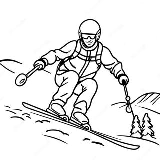 Sneklaedte Bjerge Ski Farvelaegningsside 93430-32846