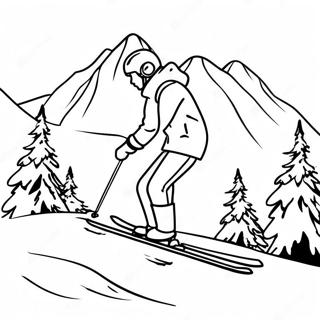 Sneklaedte Bjerge Ski Farvelaegningsside 93430-32848