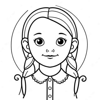 Sod Wednesday Addams Farvelaegningsside 93612-32989