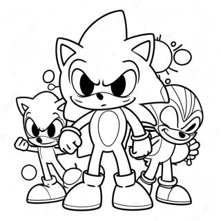 Legesyg Solv Sonic Med Venner Farvelaegningsside 93948-33253