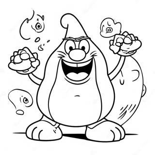 Looney Helluva Boss Karakterer Farvelaegningsside 94048 33327