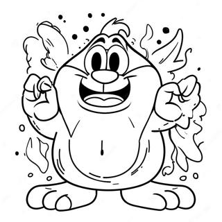 Looney Helluva Boss Karakterer Farvelaegningsside 94048 33328