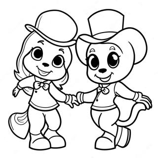 Moxxie Og Millie I Aktion Farvelaegningsside 94049 33332