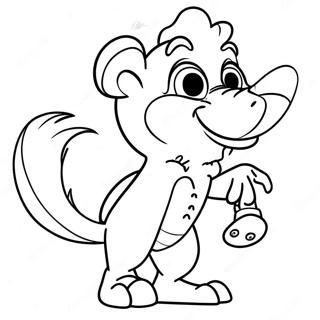 Blitzos Uhyrlige Pafund Farvelaegningsside 94051 33339