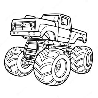 Spiderman Monster Truck Farvelaegningsside 94073-33344