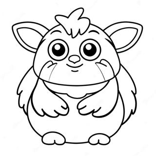 Furby Farvelægningsider