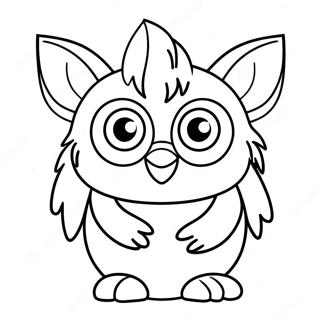 Sod Furby Med Store Ojne Farvelaegningsside 94100-33366