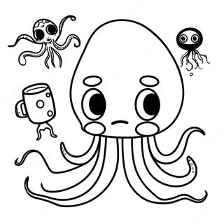 Squid Game Farvelaegningsside 94796-34100