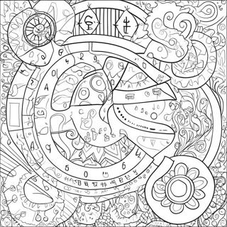 Matematikmysterium Farvelaegningsside 95563-34698