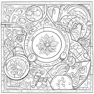 Matematikmysterium Farvelaegningsside 95563-34734
