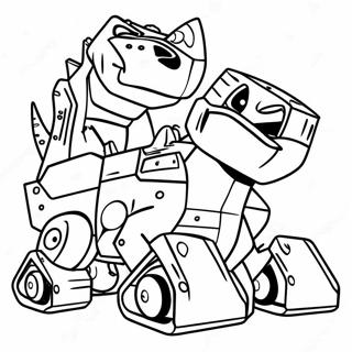 Dinotrux Samarbejde Farvelaegningsside 95719 34868