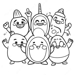 Glade Oddbods Farvelaegningsside 95797-34929