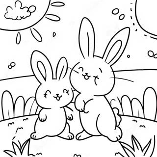 Solrige Kaniner Skinner Farvesider