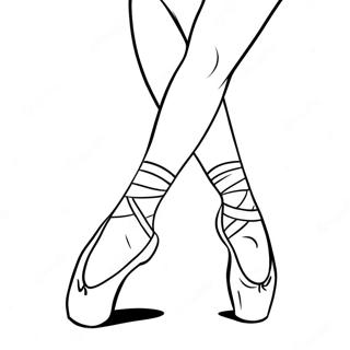 Ballerina I Spidssko Farvelaegningssider 96416 35407