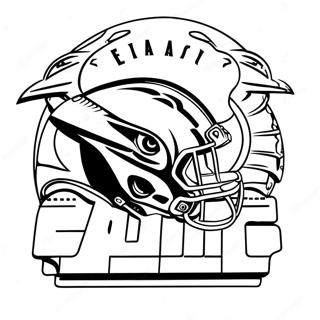 Seahawks Logo Farvelaegningsside 96490-35455