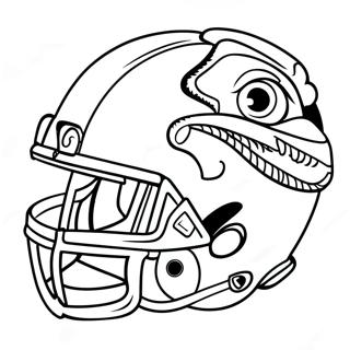 Seahawks Maskot Farvelaegningsside 96493 35465