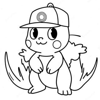 Ash Pokemon Farvelaegningsside 96593-35535