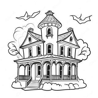 Skraemmende Disney Spogelseshus Farvelaegningsside 96851-35906