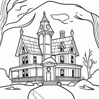 Krybende Disney Spogelseshus Farvelaegningsside 96854-35750