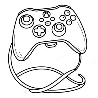 Retro Xbox Controller Farvelaegningsside 97210-36181