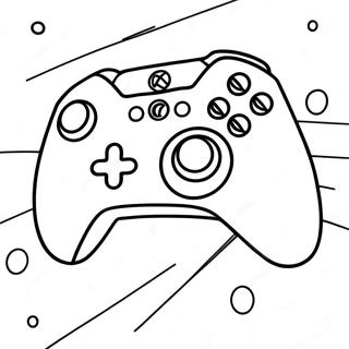 Retro Xbox Controller Farvelaegningsside 97210-36182