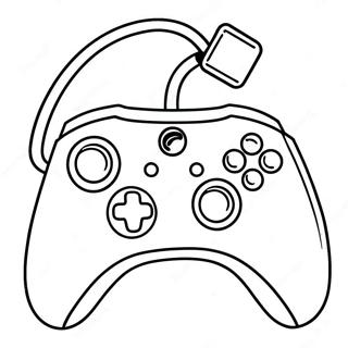 Retro Xbox Controller Farvelaegningsside 97210-36184