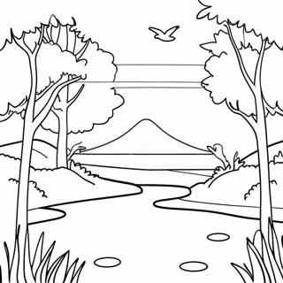 Smukke Australske Landskaber Farvelaegningsside 97855-36821