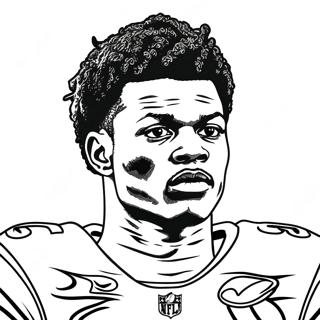 Lamar Jackson Farvelægningsider