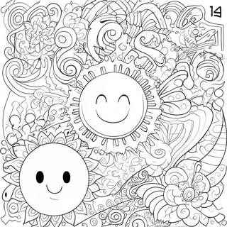 Farverige Algebraiske Udtryk Farvelaegningsside 98933 37662