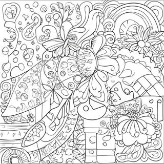 Farverige Algebraiske Udtryk Farvelaegningsside 98933 37663