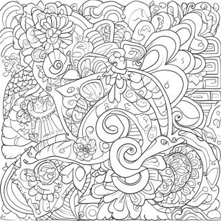 Farverige Algebraiske Udtryk Farvelaegningsside 98933 37664