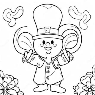 Farverig St Patricks Day Velsignelse Farvelaegningsside 98982-37698