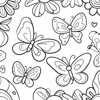 Glade Sommerfugle Der Flakser Farvelaegningsside 99292 37944