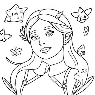 Mira Med Magiske Skabninger Farvelaegningsside 99421 38044