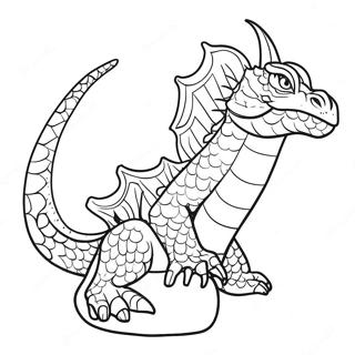 Majestaetisk Vanddrage Farvelaegningsside 99445 38251