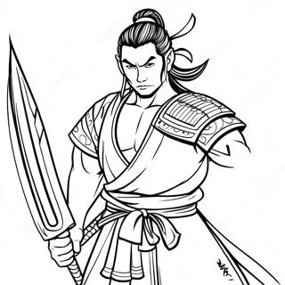 Giyu Holder Sin Svaerd Farvelaegningsside 99962-38660