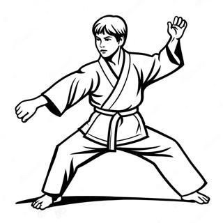 Karate Kid I Aktion Farvelaegningsside 99986-38672